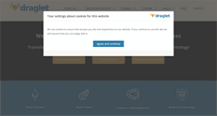 Desktop Screenshot of draglet.com